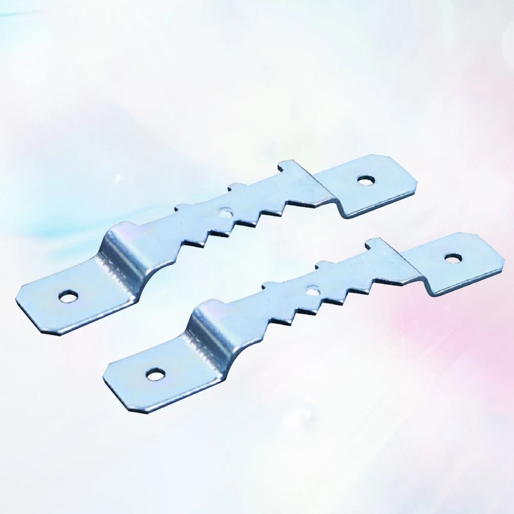 10 шт. крючки для зуба пилы с двойным отверстием Премиум Металлические прочные