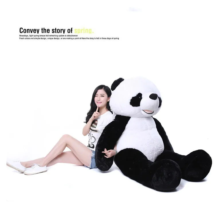 

large stuffed Panda doll hug panda cute giant plush toys doll creative Valentines gifts birthday gifts