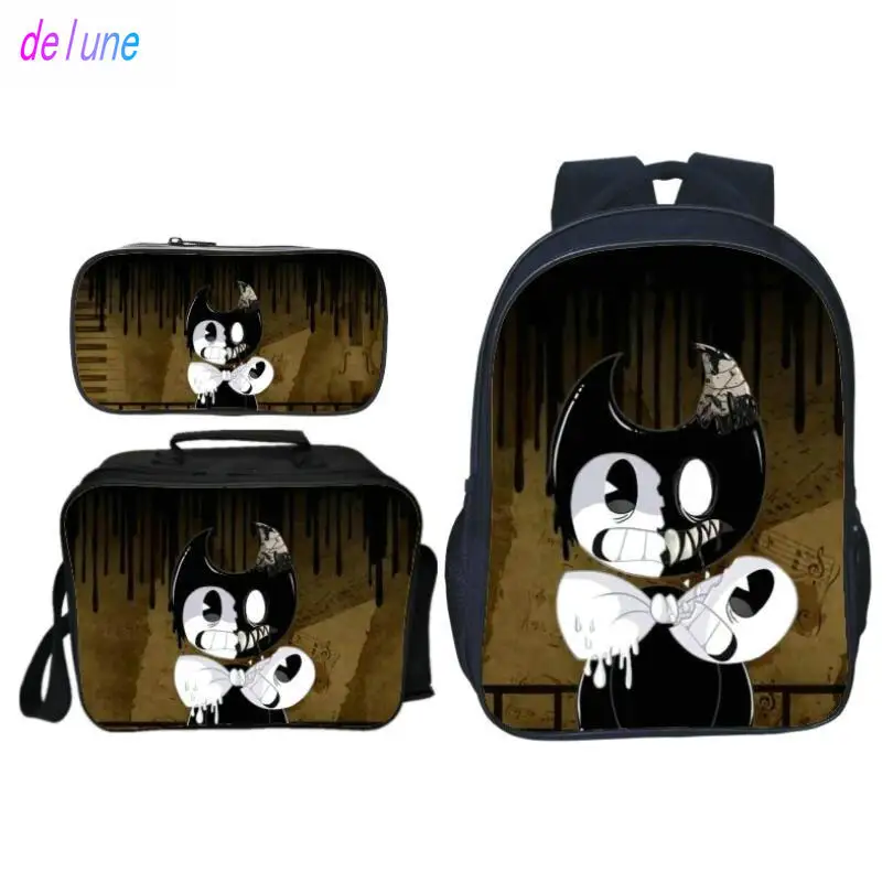 Набор рюкзаков Bendy And Ink Machine набор для мальчиков и девочек повседневные