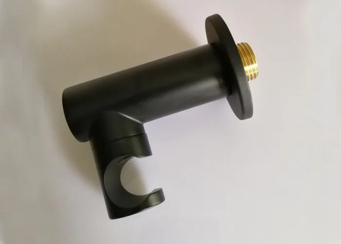Матовый черный дождь Душевая Головка ванная комната латунь черный Термостатический душ Набор настенный смеситель для душа IS609