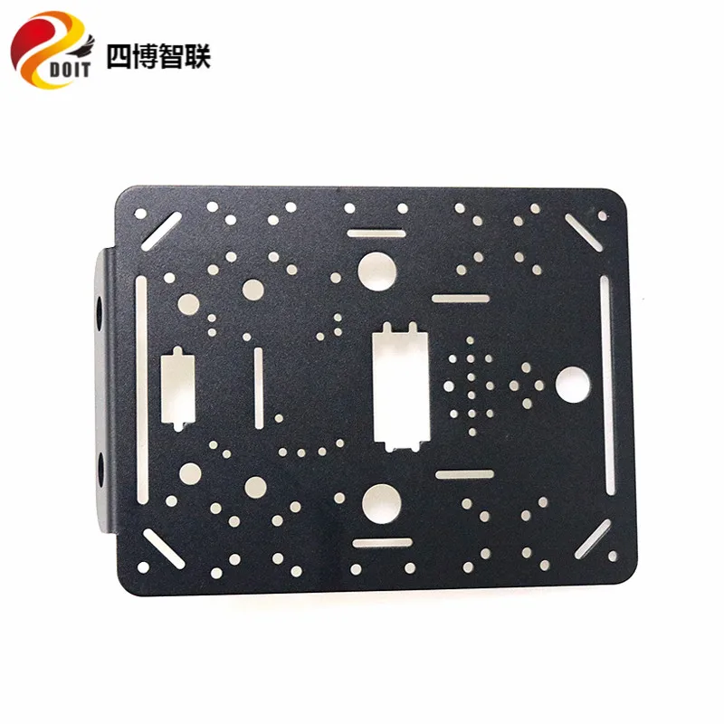 

SZDOIT Aluminum Alloy Intelligent Tank Chassis Panel For Mobile Robot Platform Diy RC Toy