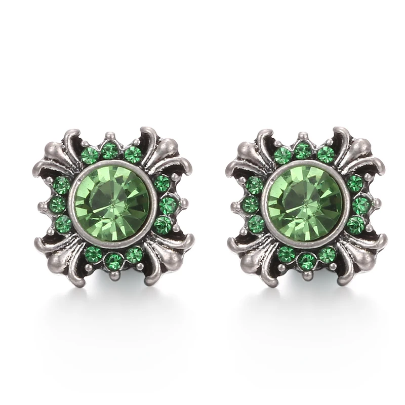 10pcs/lot 12mm Drop Snap Jewelry 7Colors Cross Rhinestone Metal Crystal Button DIY Bracelets Gift | Украшения и аксессуары