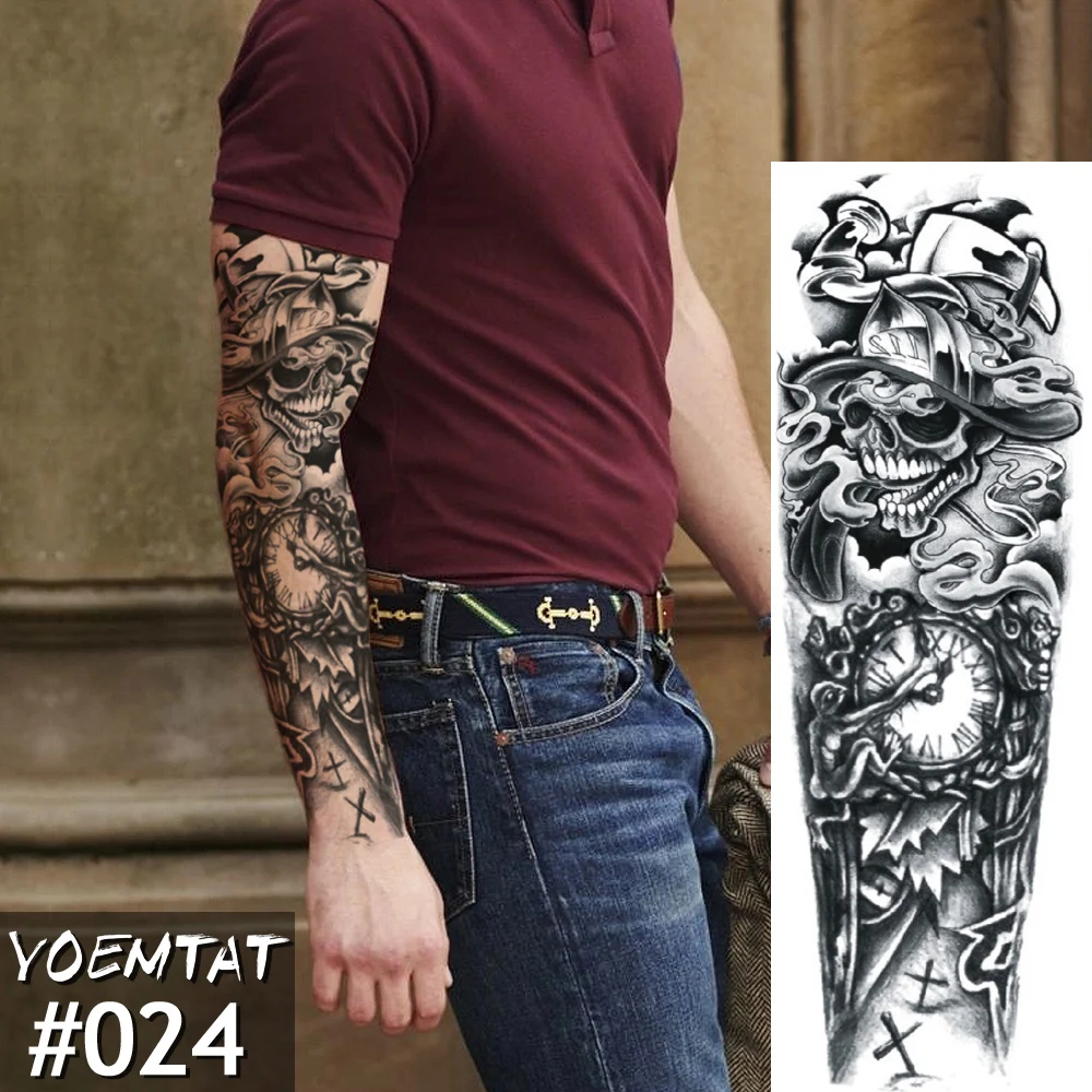 Тату наклейка Временная с розами на руку 1 шт.|flower tattoo|fake tattootattoo sticker |