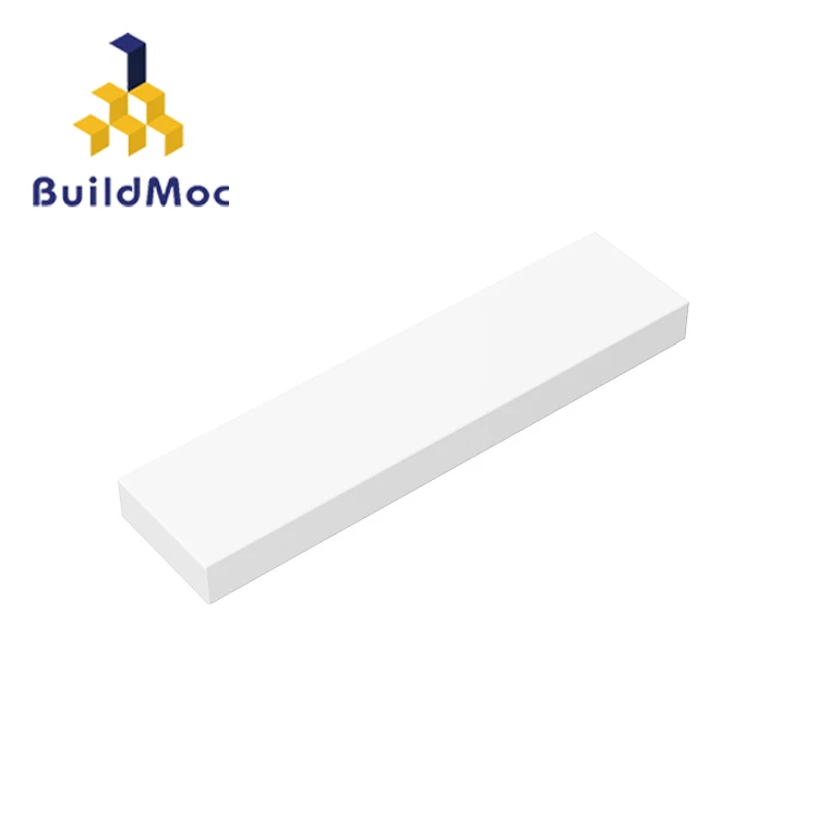 BuildMOC 2431 91143 1x4Technic changgeover Catch для строительных блоков части DIY развивающие творческие подарочные игрушки