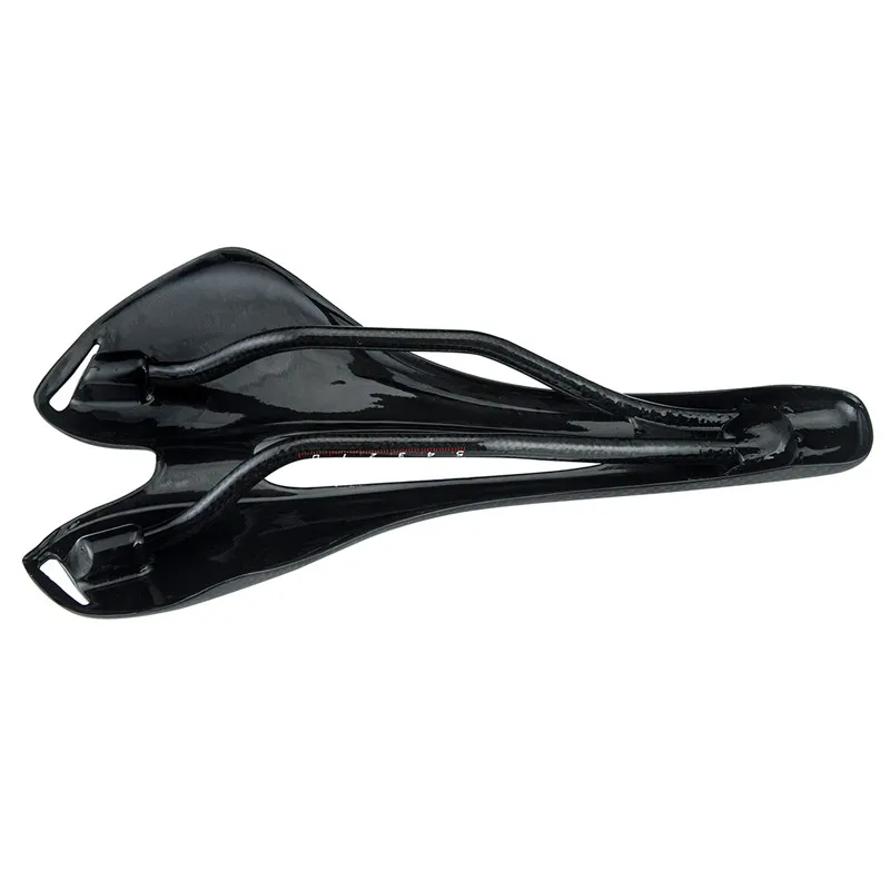 Седло для горного велосипеда из углеродного волокна 3K глянцевое/матовое 110 г|road