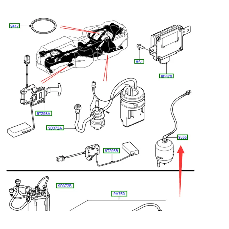 

Fuel Pump Assemly Filter RAN GER OVE Rsp ort2005-2013 SUPERCHARGED 4.2L V8 Fuel Pump Filter Fuel Gasoline lattice