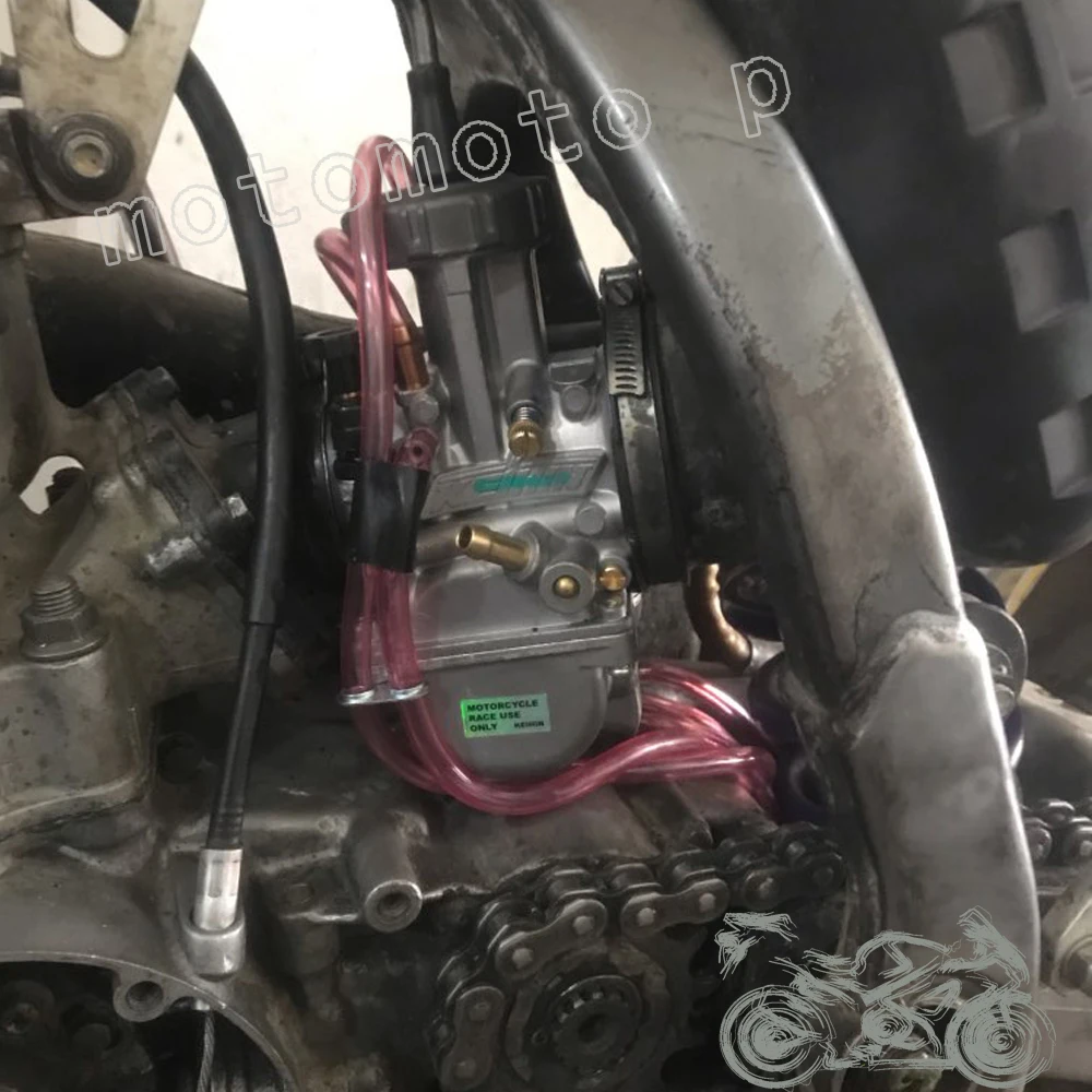 Универсальный 2T4T JINGBIN карбюратор для мотоцикла Carburador PWK 33 34 35 36 38 40 41 мм Воздушный