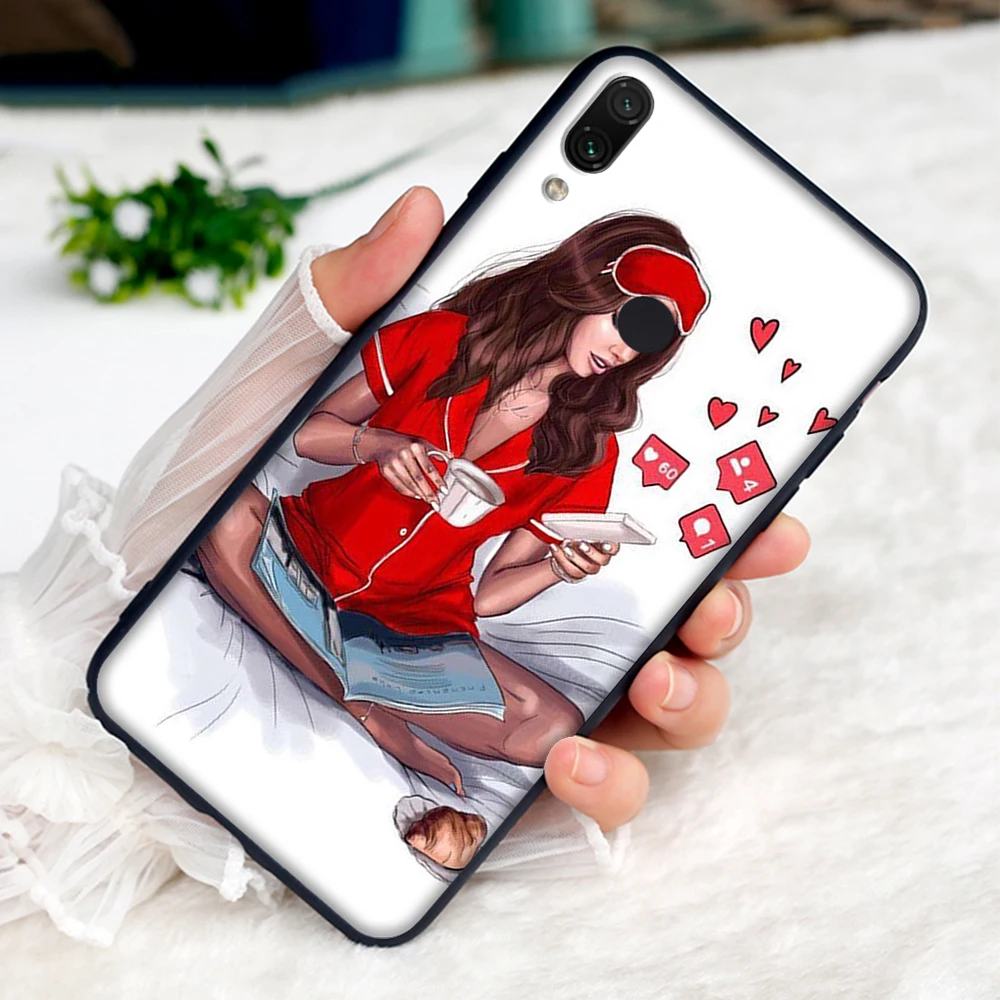 20 Цветами мальчик и девочка, стиль «Принцессы», мягкий чехол для Xiaomi Redmi Note 4 4X6 7 8 Pro 5 Plus 5A 6A крышка - Цвет: 20