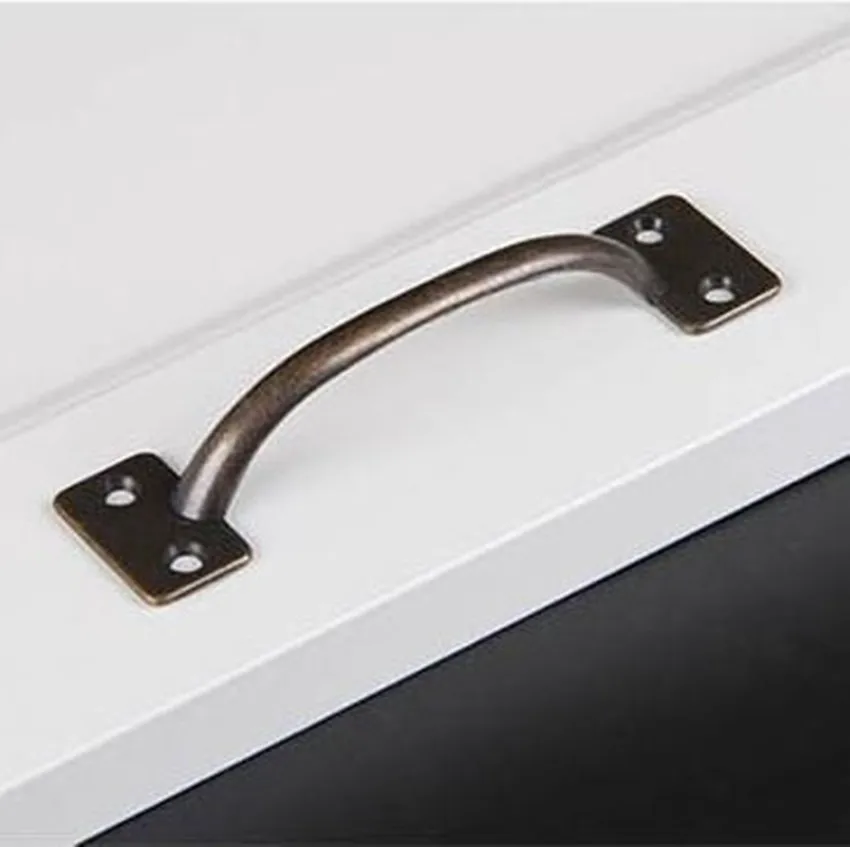 Ручки для мебели в стиле ретро 99 мм 4 дюйма|drawer pulls|cabinet dresserhandle bronze |