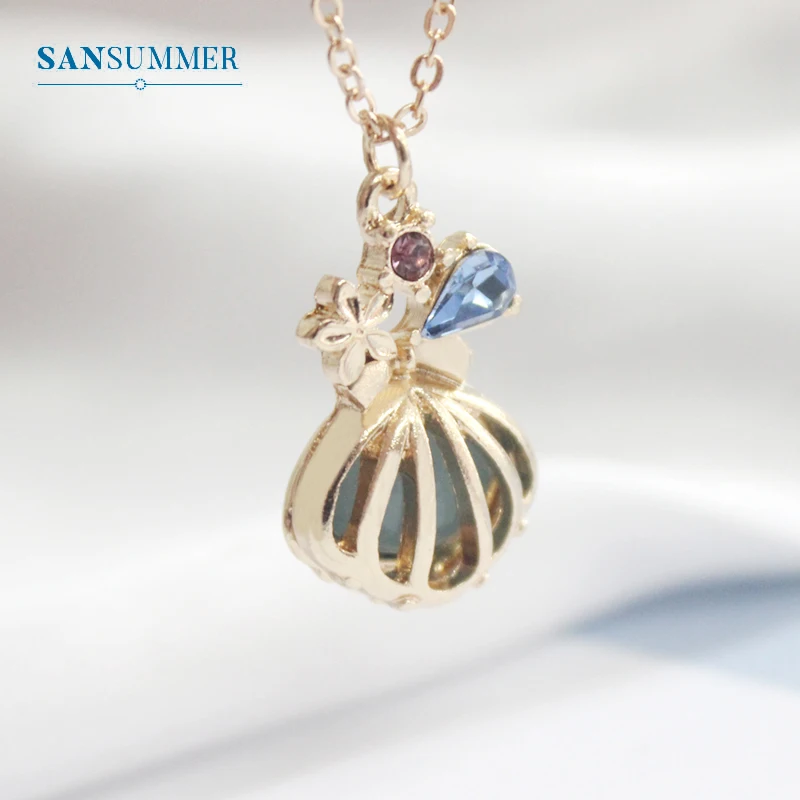 Женский комплект украшений SANSUMMER Комплект из ожерелья и сережек с золотым