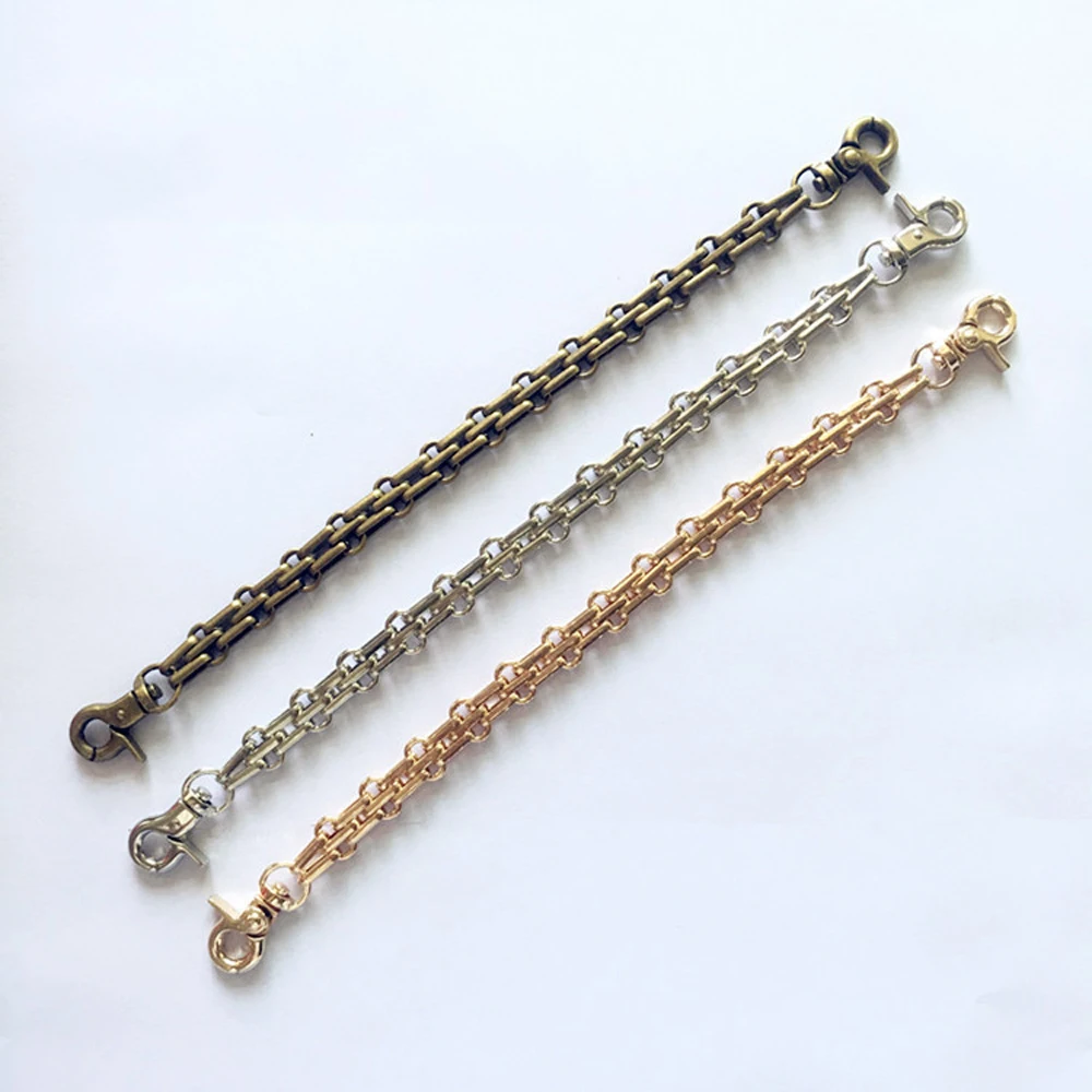 women purse frame bag making metal knitted strap handle 25cm long 12mm width 10pcs/lot | Багаж и сумки