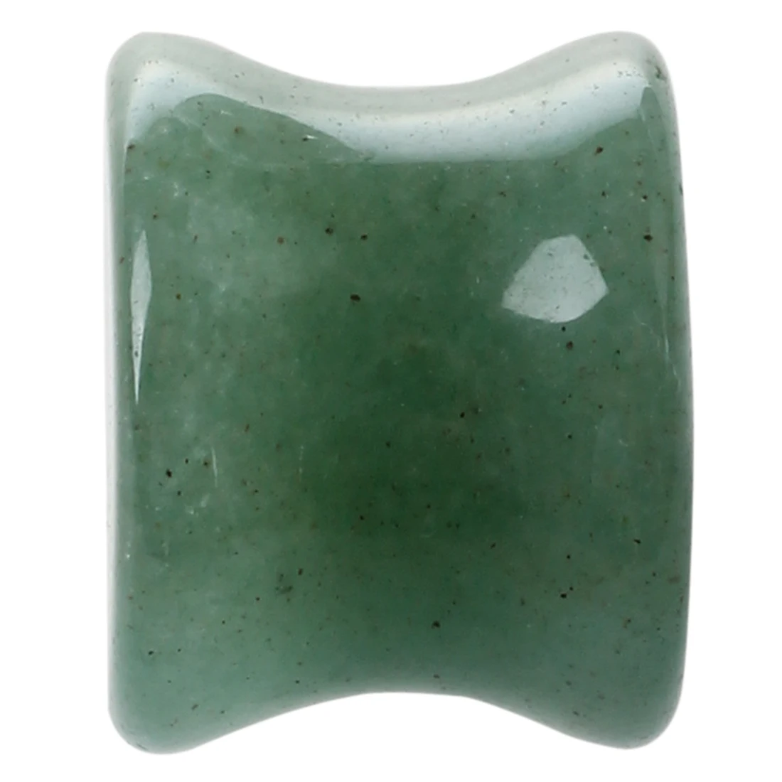 1 пара твердых нефритовых камней Органические беруши Измерительные Кольца