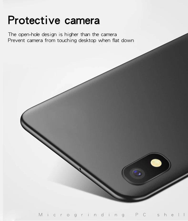 Чехол для Redmi 7A Xiaomi ультратонкий армированный жесткий чехол-накладка из