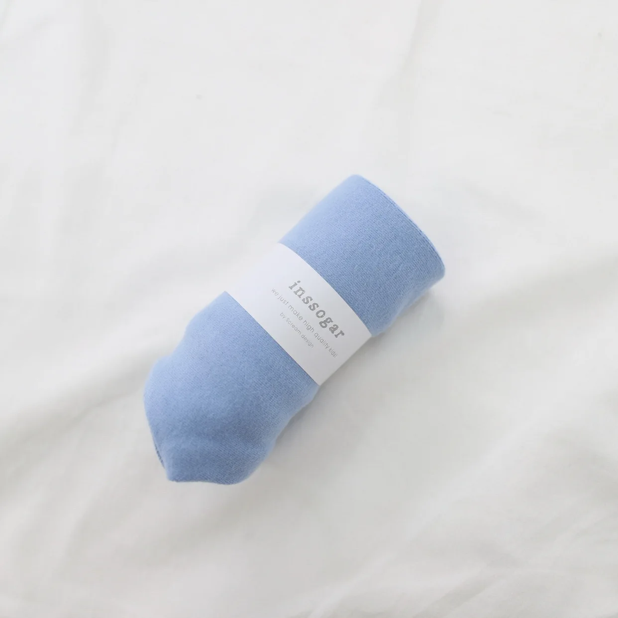cotton long slim pant children trousers leggings for baby boy girl clothes spring candy color cotton girls leggings wear newborn - Цвет: Light blue