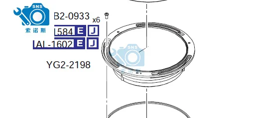 

New and original for Cano EF 24-105mm F4.0L IS USM FRONT OPTICAL LENS G1 Group Glass yg2-2198-000