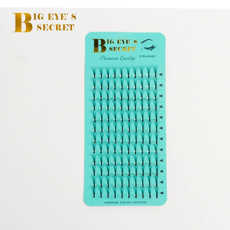 Big eye's secret Eyelash Extension premade volume fans 2D 3D 4D 5D long stem volume  premade fans
