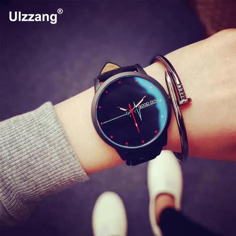 Часы мужские и женские кварцевые с кожаным ремешком | Наручные часы