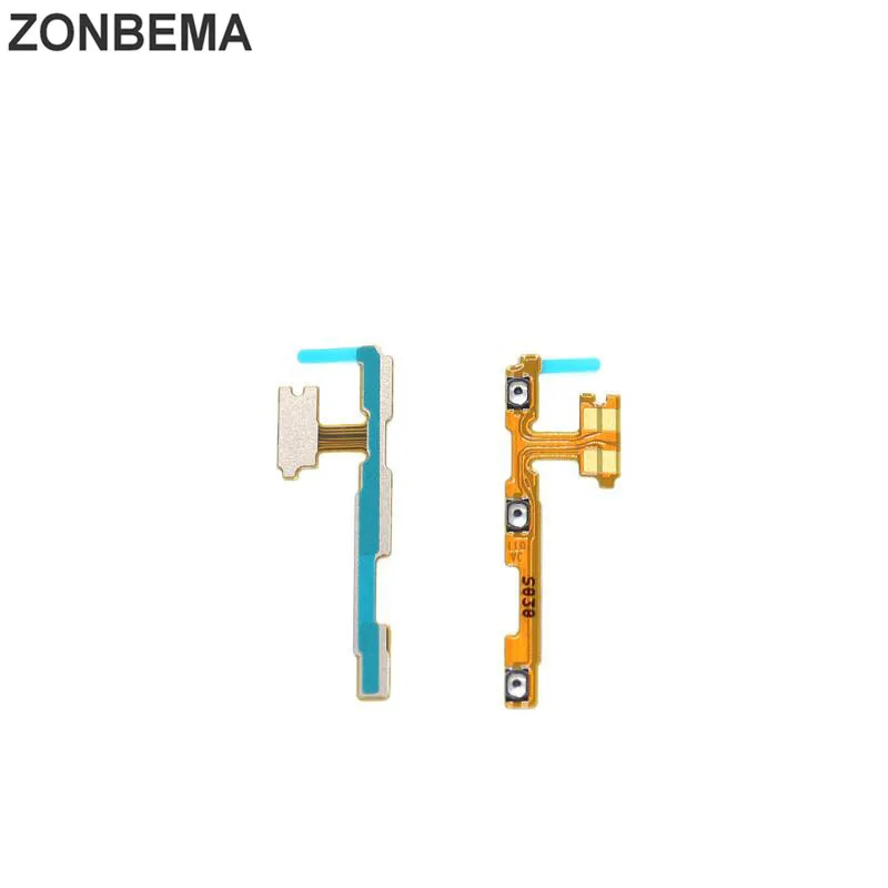 ZONBEMA 10 шт. регулятор громкости питания боковой ключ включения выключения ленты гибкий кабель для Huawei Honor 9 Lite 9i 9N mate 20 Lite - Цвет: 9 Lite 9N 9i