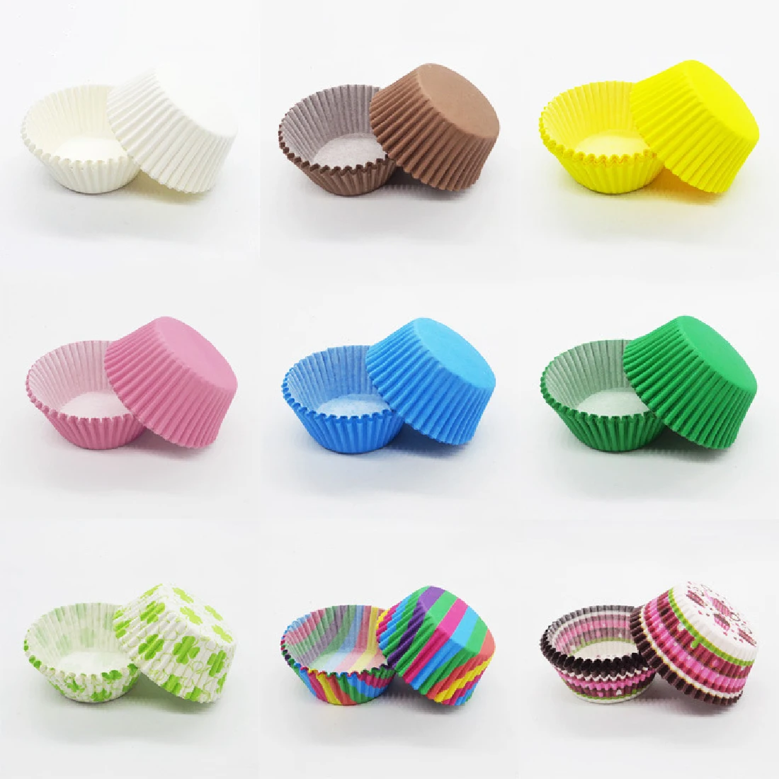 100 шт./лот инструменты для приготовления пищи маслостойкие бумажные стаканчики