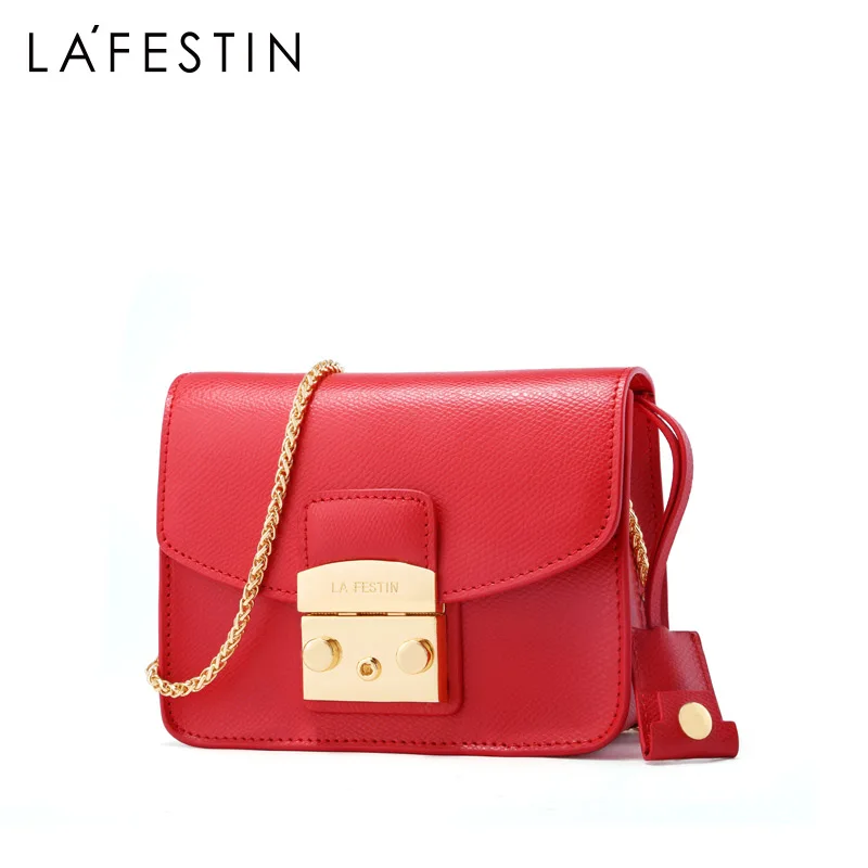 LAFESTIN женская сумка через плечо из натуральной кожи|bolsa brand|bolsa designerdesigner tote |
