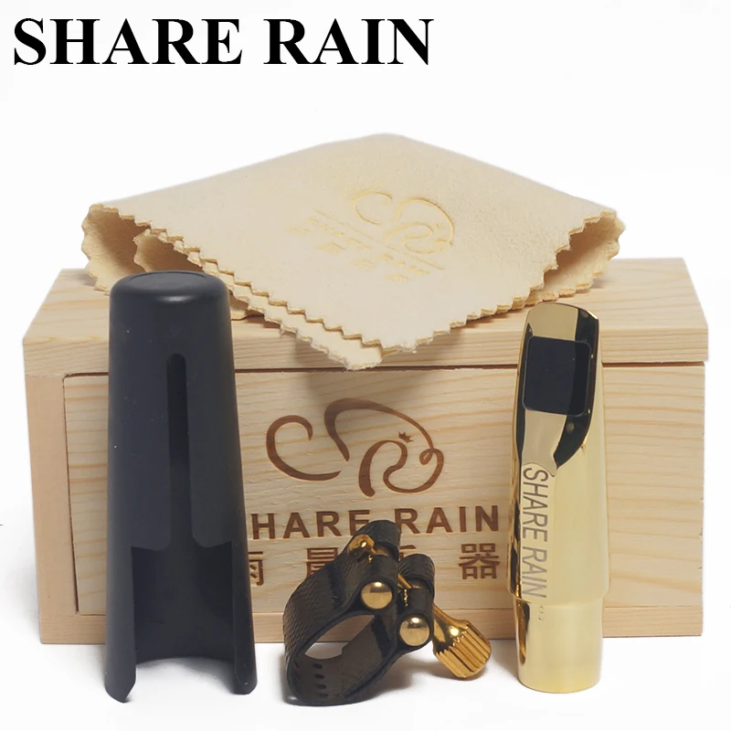 SHARE RAIN Handmade repair sporano саксофон металлический мундштук копия rovner/sporano саксофон мундштук