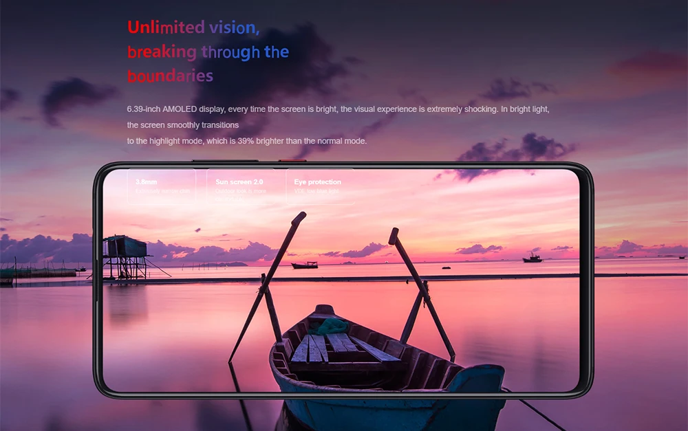 Глобальная прошивка Xiaomi Redmi K20 Pro 8GB 128GB Смартфон Snapdragon 855 Octa Core 48+ 20 Мп Камера 6,3" AMOLED Полный Экран 4000 мА-ч