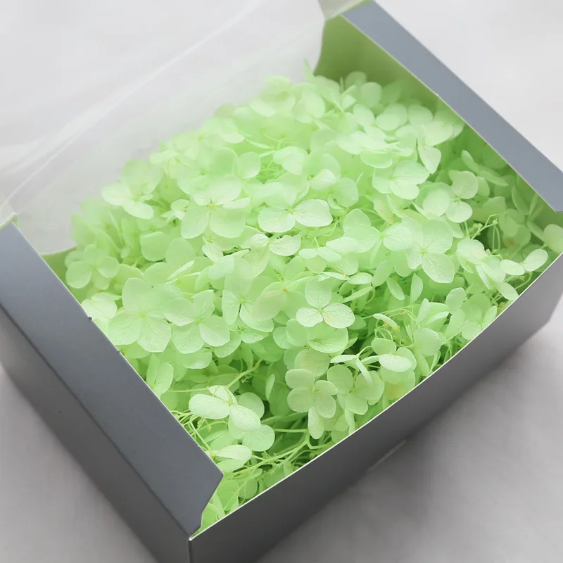Йо Чо Высокое качество класс беспринт Гортензия свежие консервированные цветы материал Рождество День Святого Валентина DIY Подарочная коробка цветок шар