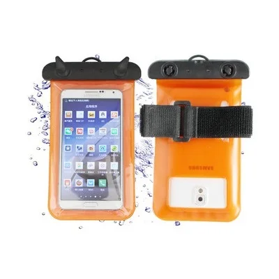 Orange Водонепроницаемая сумка для сотовых телефонов, чехол для Google Pixel/Pixel 2/Pixel XL, сухой чехол, чехол для сенсорного экрана, сумка для плавания для водных видов спорта - Цвет: Orange