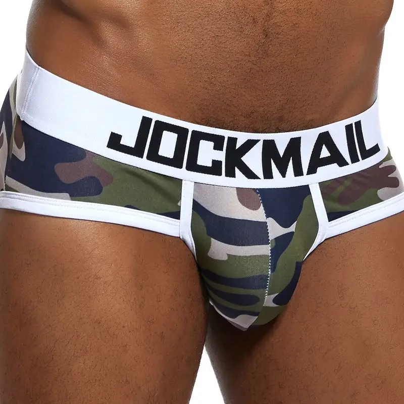 

JOCKMAIL Men Underwear Briefs Mens Nylon Underpants Cueca Masculina U Pouch Male Panties Mens briefs Gay Underwear Ropa Pants