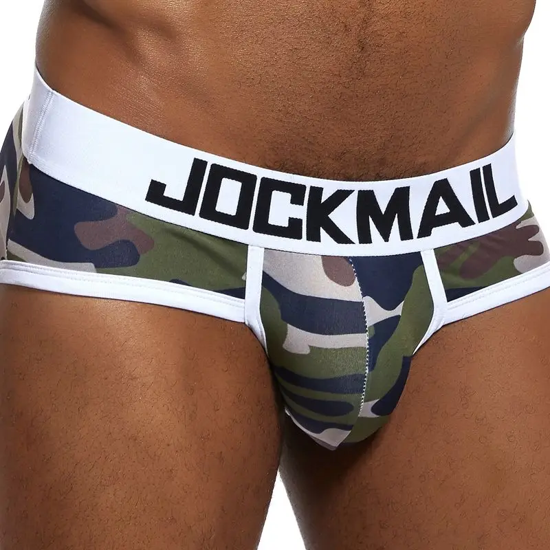 Трусы брифы JOCKMAIL мужские нейлоновые нижнее белье U образные трусы гей трусы| |