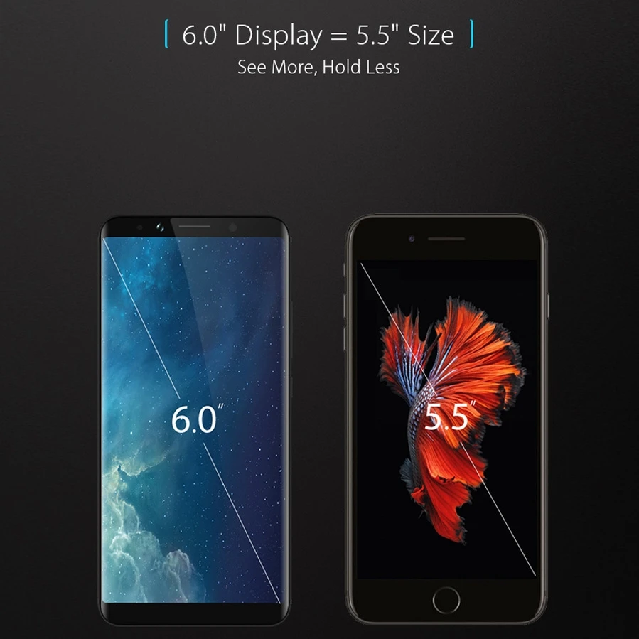 Оригинальный umidigi S2 мобильный телефон MTK helio p20 6.0 дюймов 5100 мАч 13.0mp двойной сзади