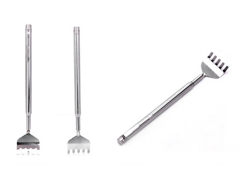 Women' Fashion Hot Stainless Telescopic Portable Extendable Handy Pocket Pen Clip Back Scratcher Drop Shipping 3M8 |