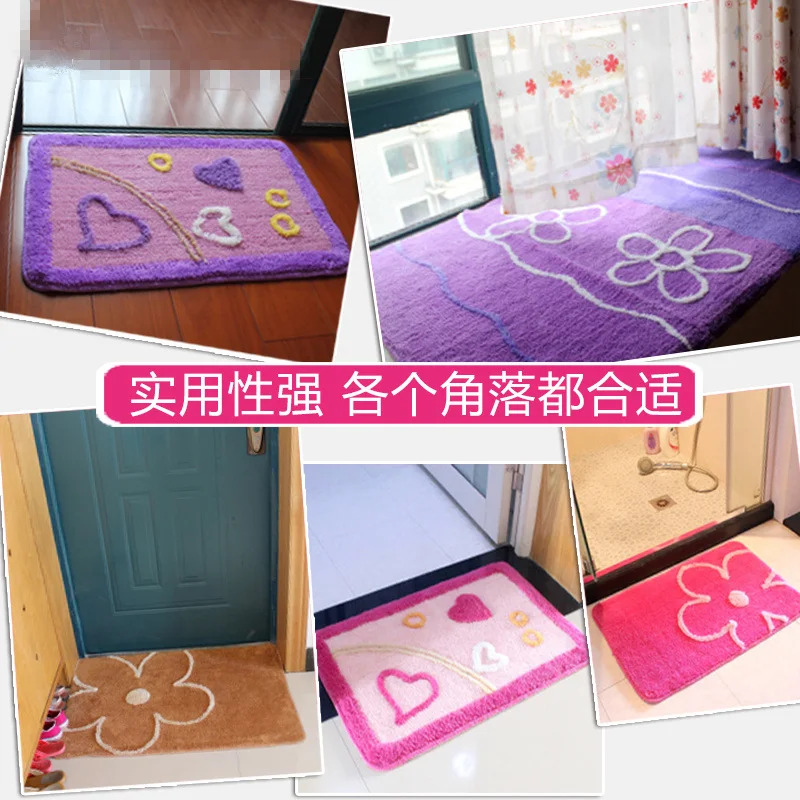 3D Большой стопы напольный коврик для Ванной туалетные коврики Нескользящие