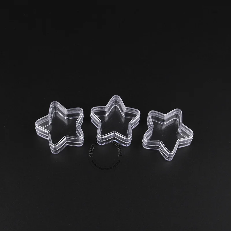 5 г пустой дизайн звезды косметический контейнер маленькая пластиковая баночка с