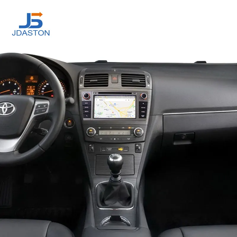 JDASTON Android 10 0 автомобильный dvd плеер для Toyota T27 Avensis 2009 2014 Восьмиядерный 4G + 64G 2 Din