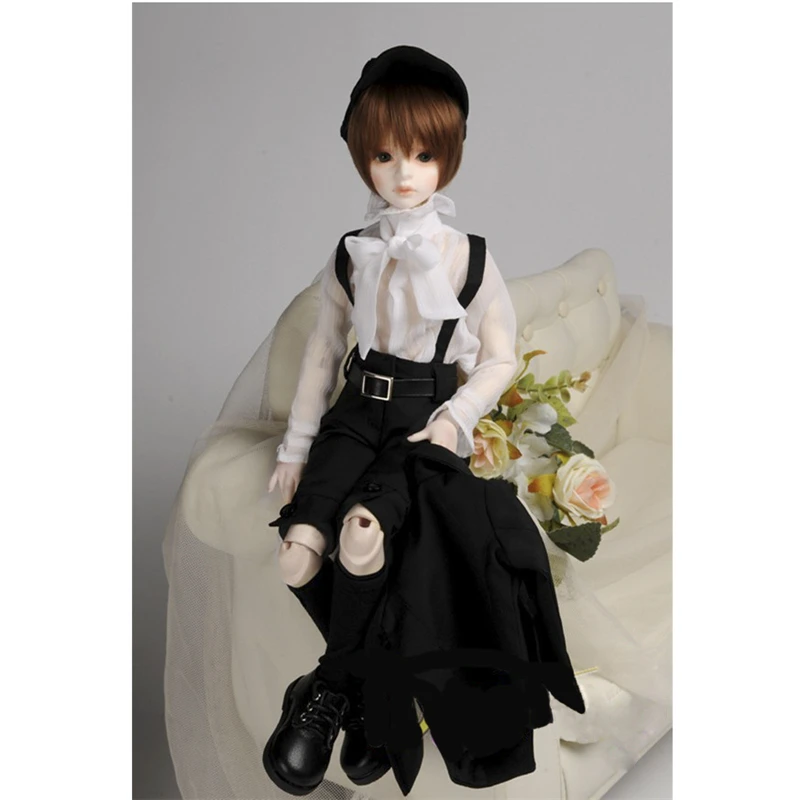 Bybrana Термостойкие короткие коричневые BJD куклы мальчик парики 1/3 1/4 1/6 на выбор