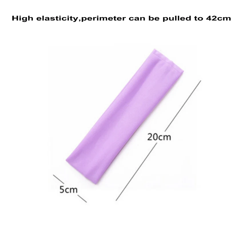 Эластичная спортивная повязка для волос эластичная Женская на голову спортзала