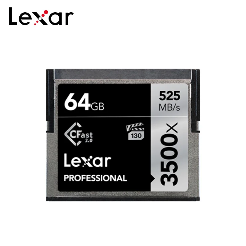 Карта памяти Lexar Cfast 2 0 128 ГБ 256 дюйма 525 карта 512 профессиональная 64 ГБ|Карты памяти|