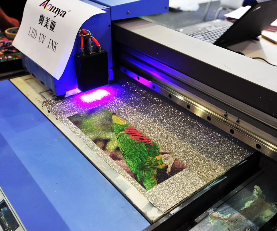 Светодиодные заправляемые УФ чернила Aomya 5*500 мл для планшетного принтера Epson 1390 1400