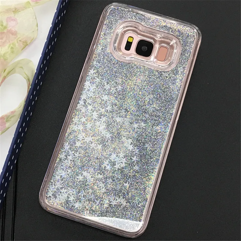 Glitter Liquid Case For Samsung Grand Prime A5 A7 J5 J7 2016 Cover Galaxy Core Hard Coque Etui Capinhas |