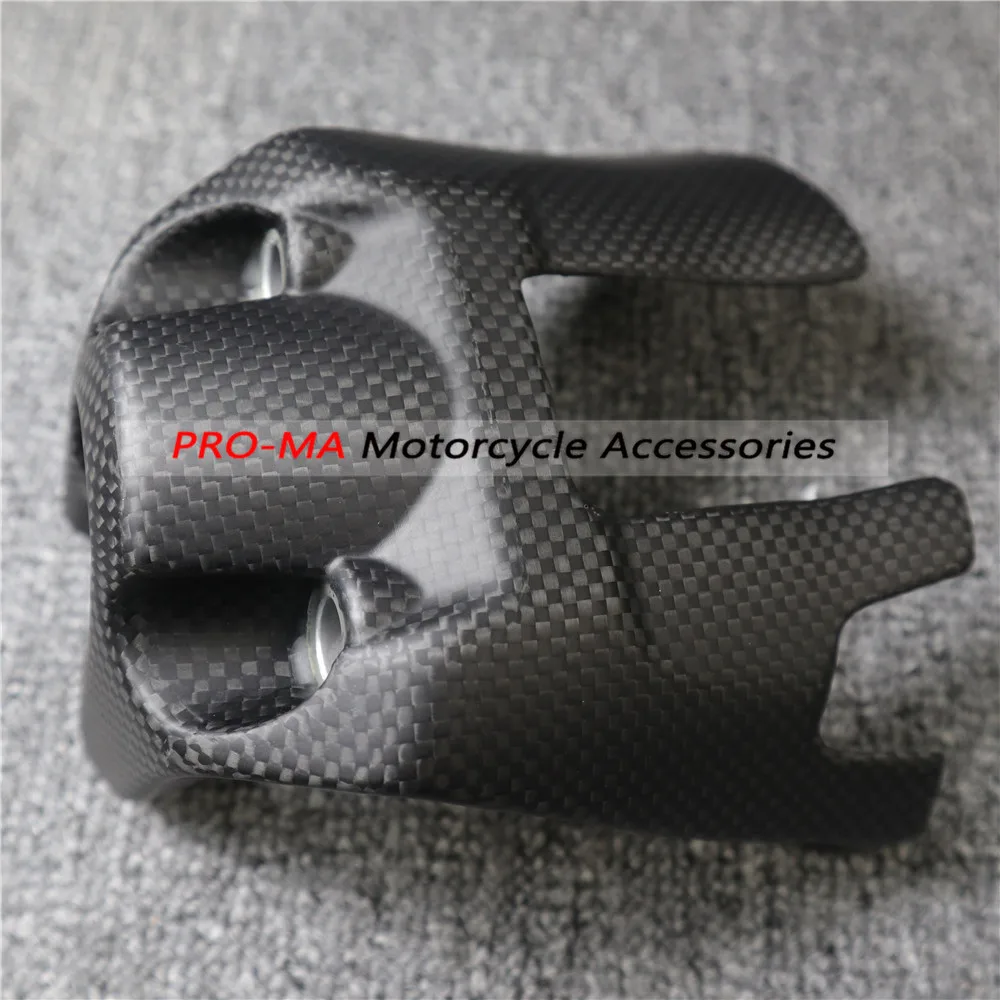 Чехол для ключей мотоцикла из углеродного волокна для Ducati Monster 797821+, 1200(S)+ простой, матовый