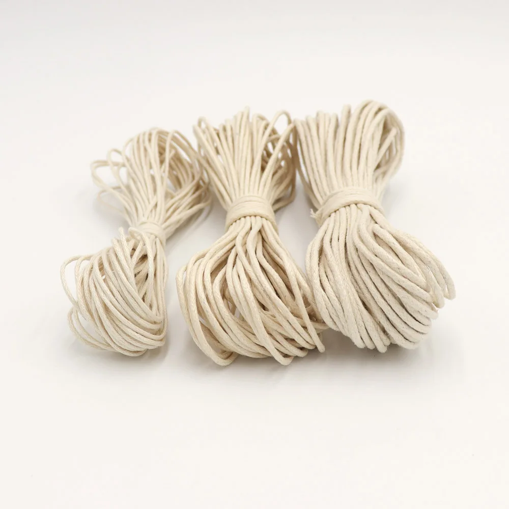 Оригинальная плетеная веревка TYRY.HU 20 метров вощеная хлопчатобумажная для