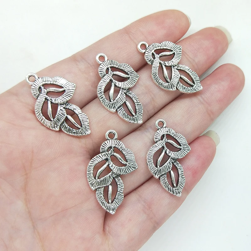 2019 новые модные подвески в виде листьев из цинкового сплава сережки для