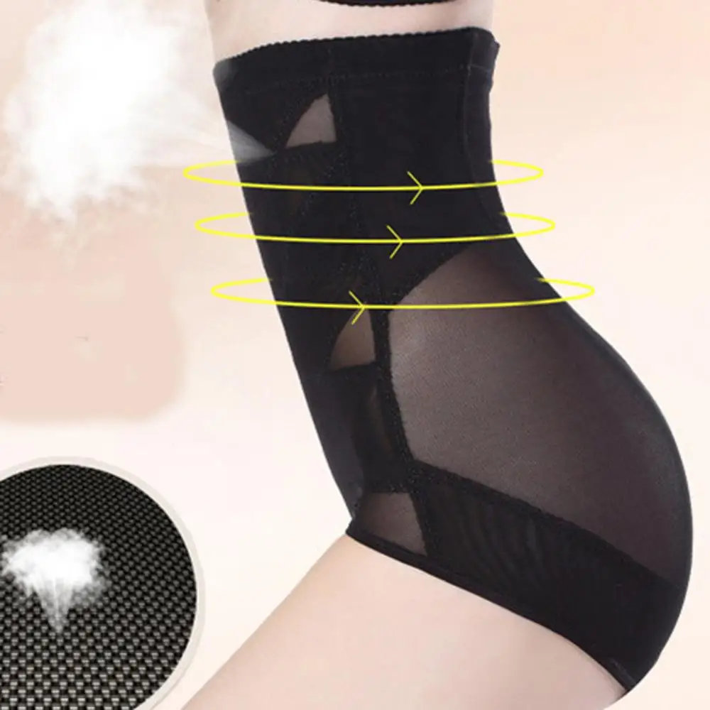 Женское Бесшовное Корректирующее белье размера плюс с высокой