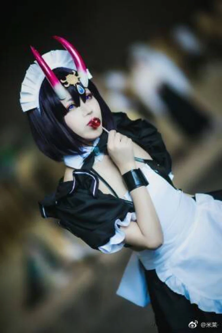 Shuten Doji Fate/большой заказ косплей FGO Косплей Костюм горничная Платье