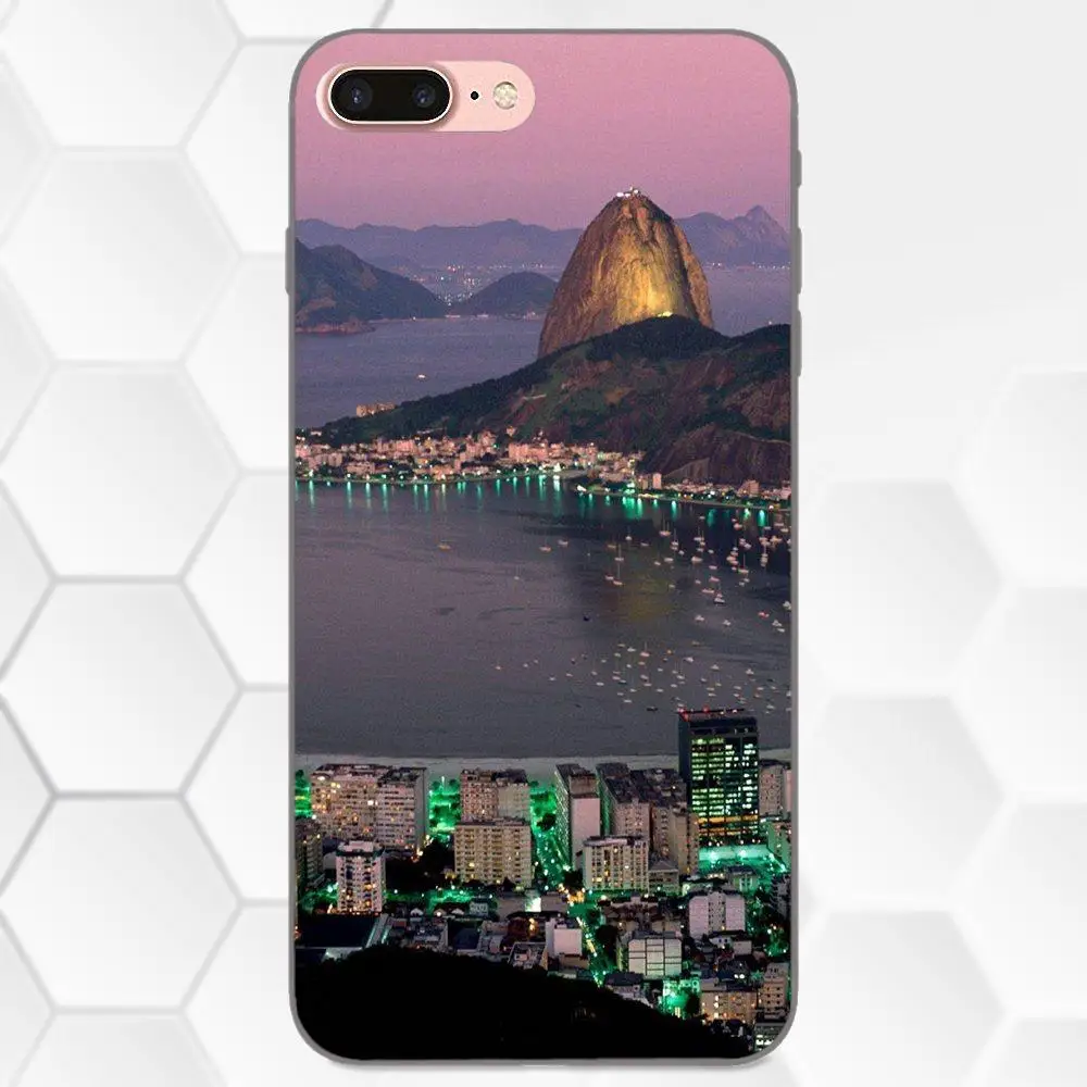 Rio De Janeiro For Huawei Honor Enjoy Mate Note 6s 8 9 10 20 Lite Play Pro P smart Soft TPU Phone Coque | Мобильные телефоны и