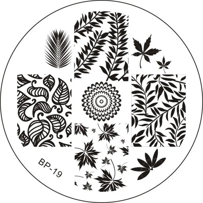 17264 BORN PRETTY ногтей штамповки пластины серии животных милые кошки завод дизайн ногтей штамп изображения маникюрный шаблон трафареты украшения ногтей - Цвет: 17264
