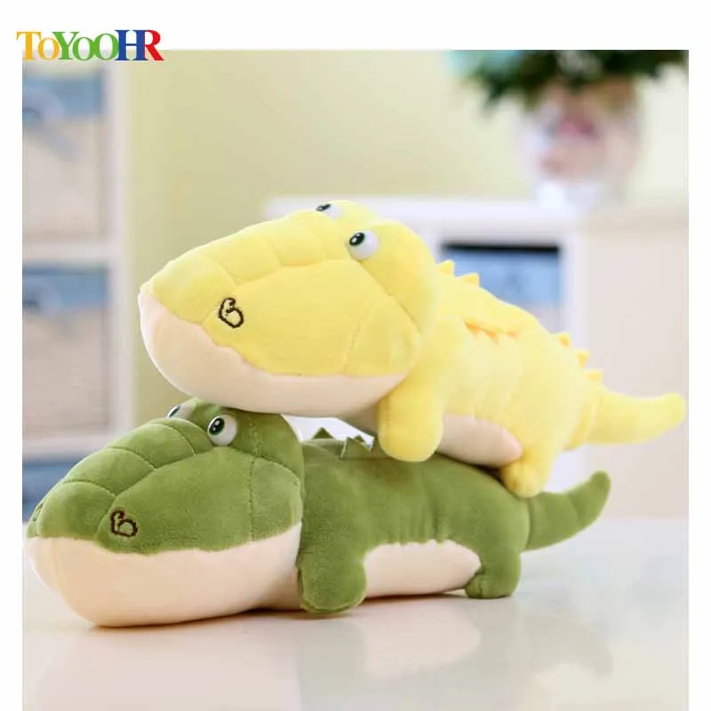 Ecrocodile плюшевые игрушки 23 см мягкие животных мультфильм Подушка прекрасный