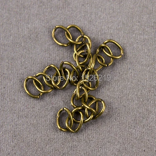 Цепочка длинная для бижутерии золотистая/Серебристая/черная/античная бронза 100