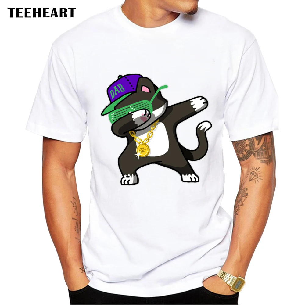 2017 летняя модная мужская футболка с единорогом Забавные футболки хип-хоп